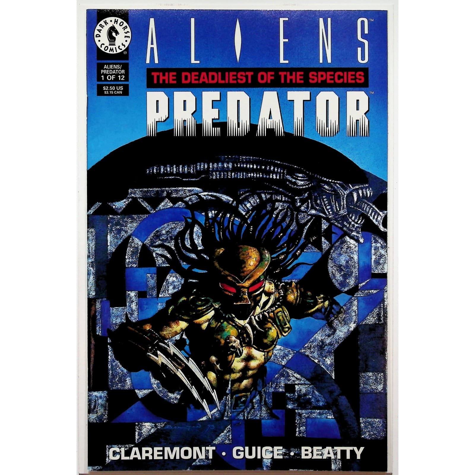 Aliens Predator The Deadliest of the Species Comic Book 1 and 2 Dark Horse 1993 - Thumbnail 2