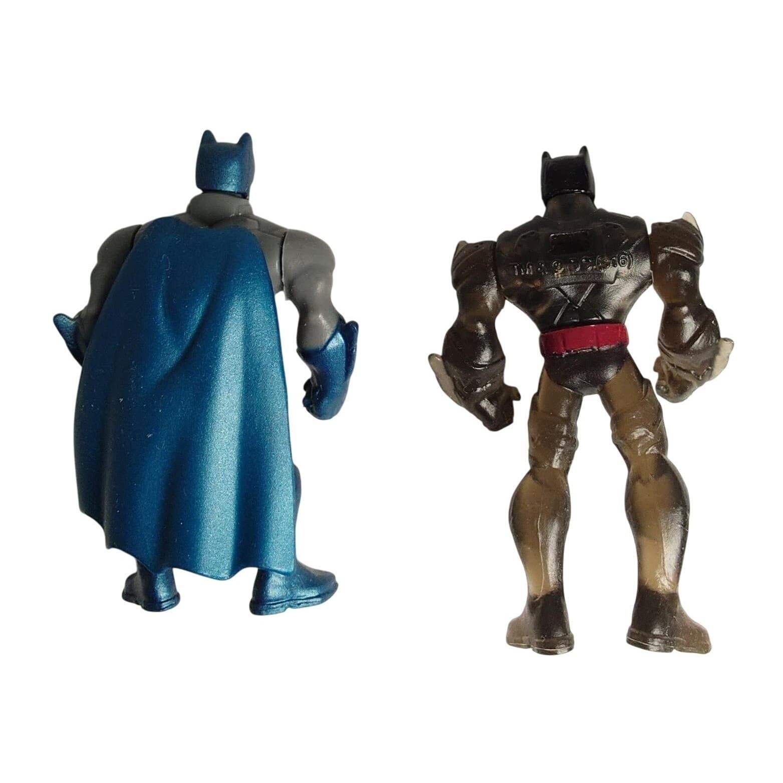 Batman Mighty Minis Lot of 2 – Armored Batman & Batman Beyond 2" DC Mattel - Thumbnail 2