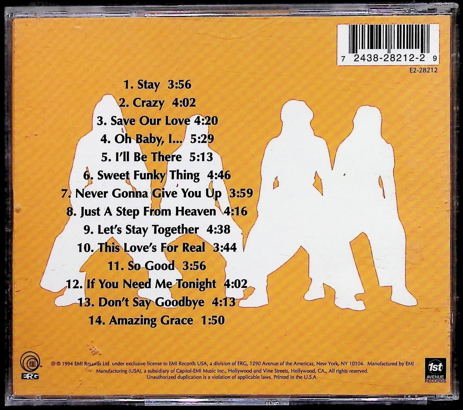 Eternal CD Always & Forever 1994 R&B Soul Pop ERG EMI 1st Avenue Records - Thumbnail 2