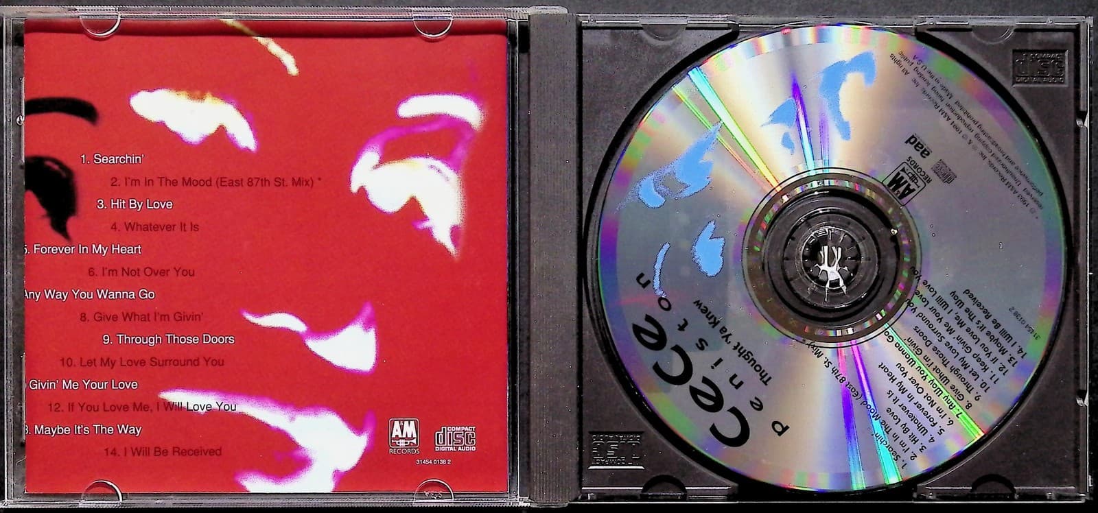 CeCe Peniston CD Thought Ya Knew 1994 Album R&B Dance Music A&M Records - Thumbnail 3