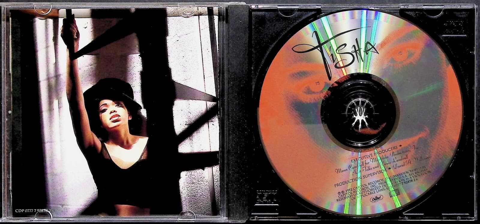Tisha CD Self Titled Album R&B Soul New Jack Swing Capitol Records 1992 Music - Thumbnail 3