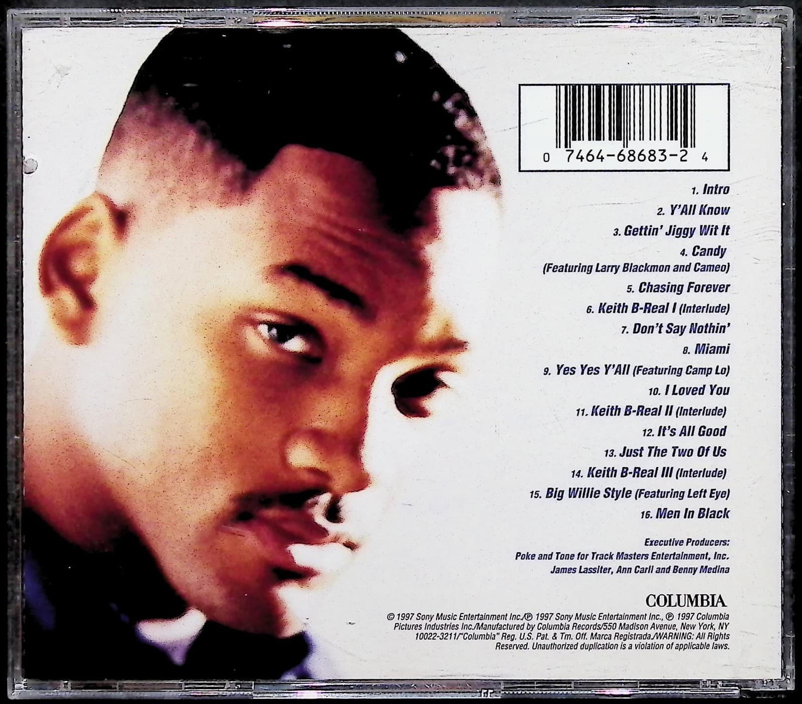 Will Smith CD Big Willie Style 1997 Album Hip Hop Rap Gettin Jiggy Wit It - Thumbnail 2