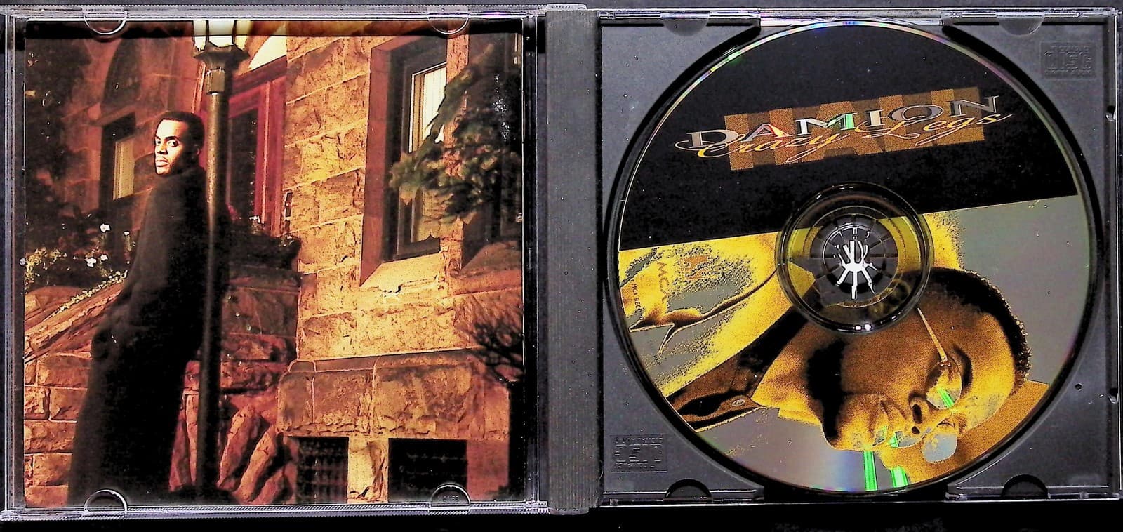 Damion Crazy Legs Hall CD Album Straight To The Point 1994 R&B Soul Promo Music - Thumbnail 3
