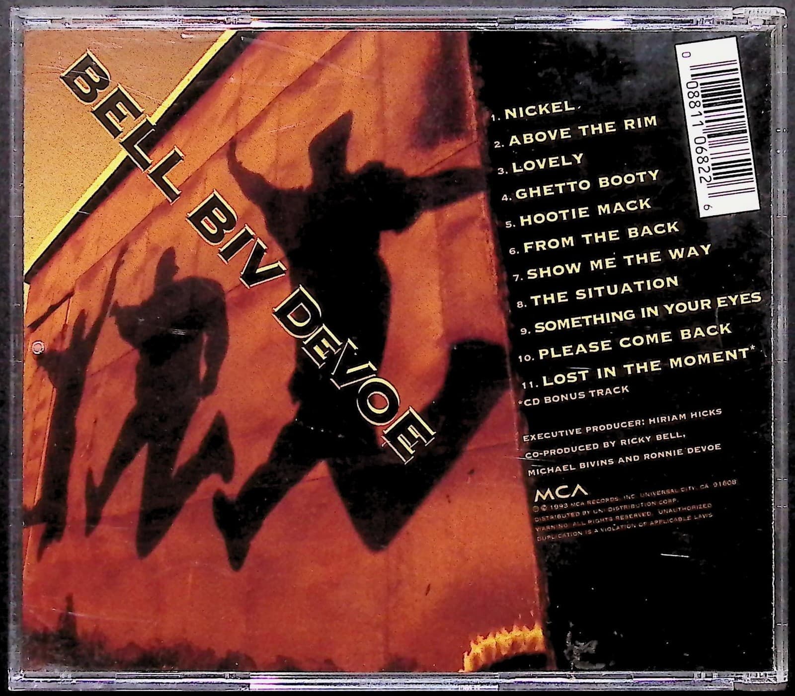 Bell Biv DeVoe CD Hootie Mack Album R&B Hip Hop New Jack Swing 1993 MCA - Thumbnail 2