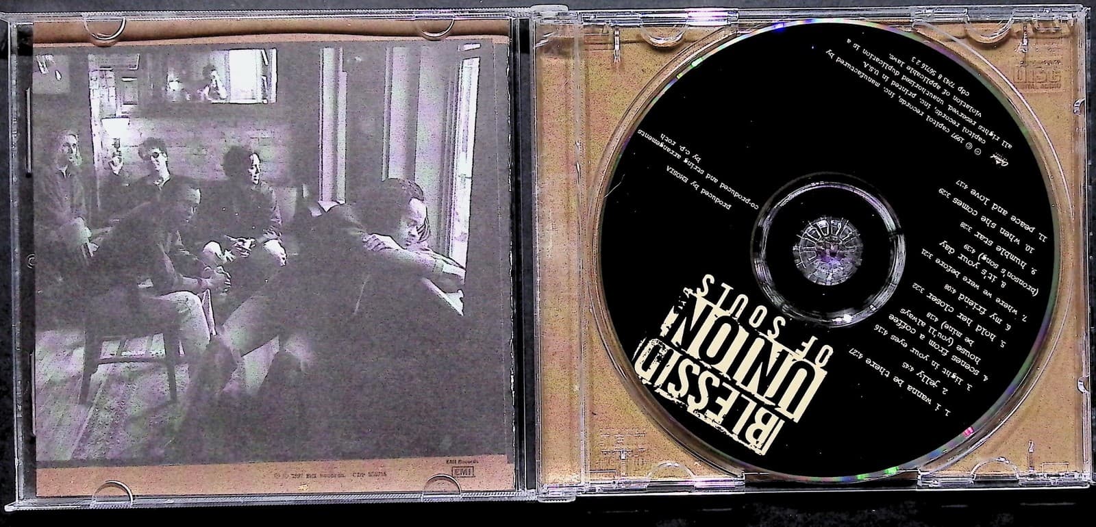 Blessid Union Of Souls CD Self Titled Album 1997 Pop Rock Alternative Music - Thumbnail 3