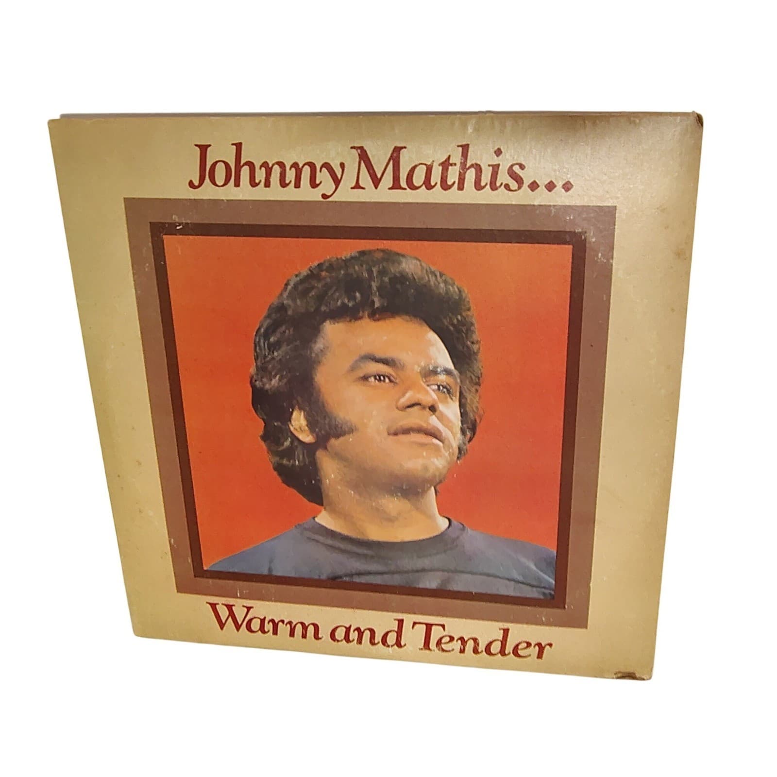 Johnny Mathis Vinyl Record Warm and Tender 2 LP Columbia Musical Treasury 6276 - Thumbnail 2