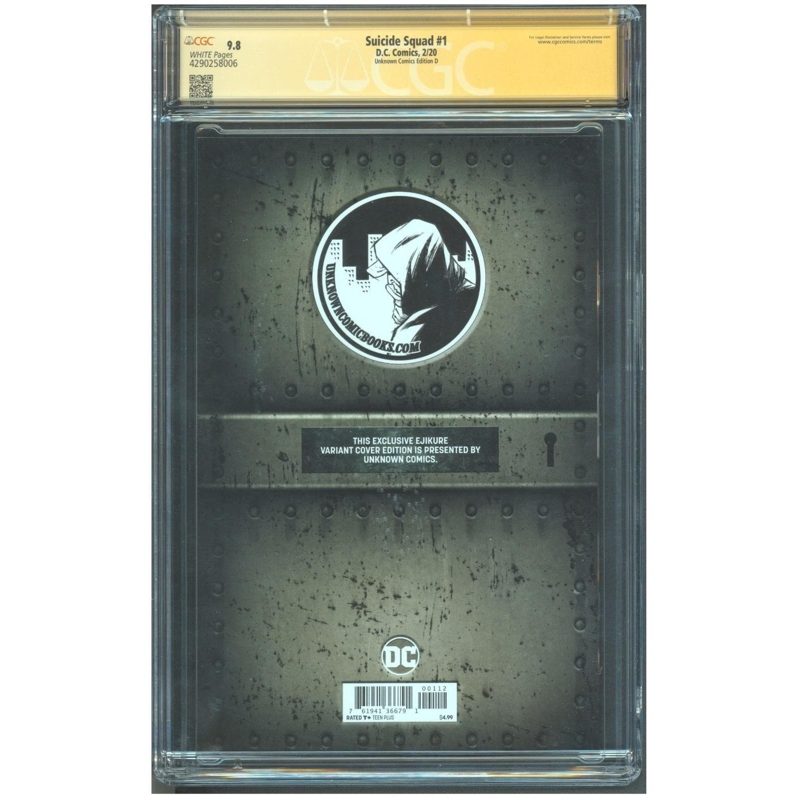 Suicide Squad #1 CGC 9.8 SS Ejikure Harley Quinn King Shark DC 2020 1:47 Variant - Thumbnail 2