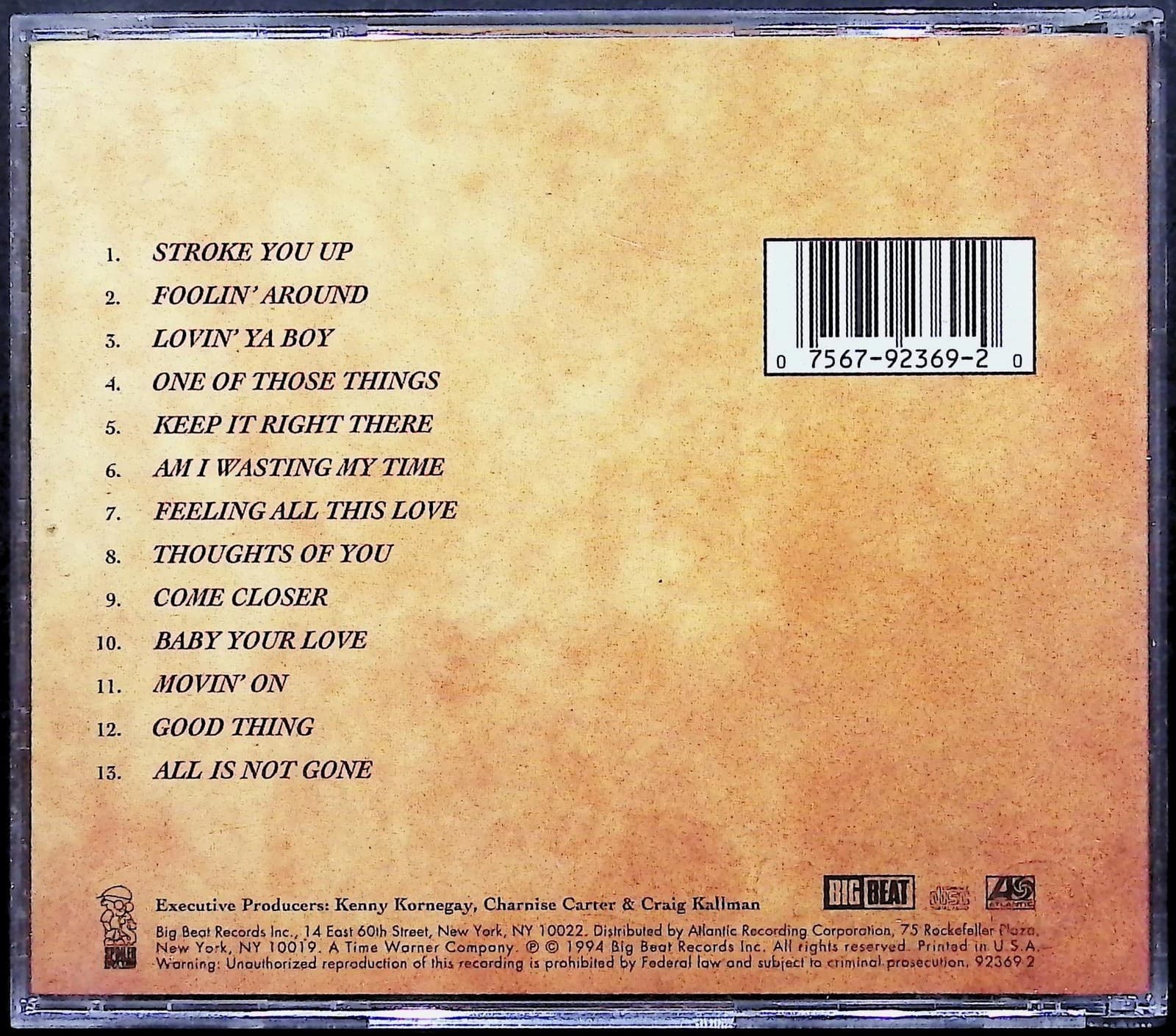 Changing Faces CD Self Titled Album 1994 R&B Hip Hop Soul Promo Big Beat Records - Thumbnail 2
