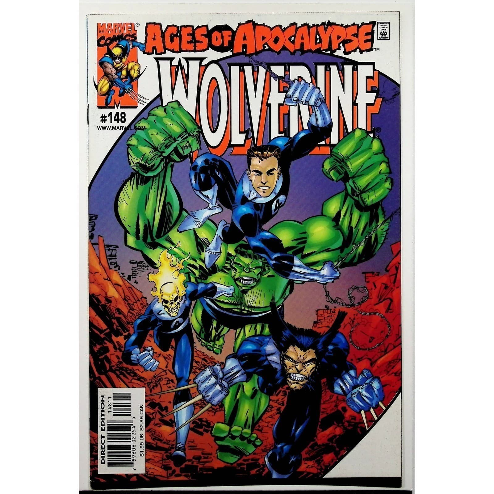 Uncanny X-Men #234 539 Wolverine 148 11 3 Marc Silvestri 5x Marvel Comic Lot - Thumbnail 3