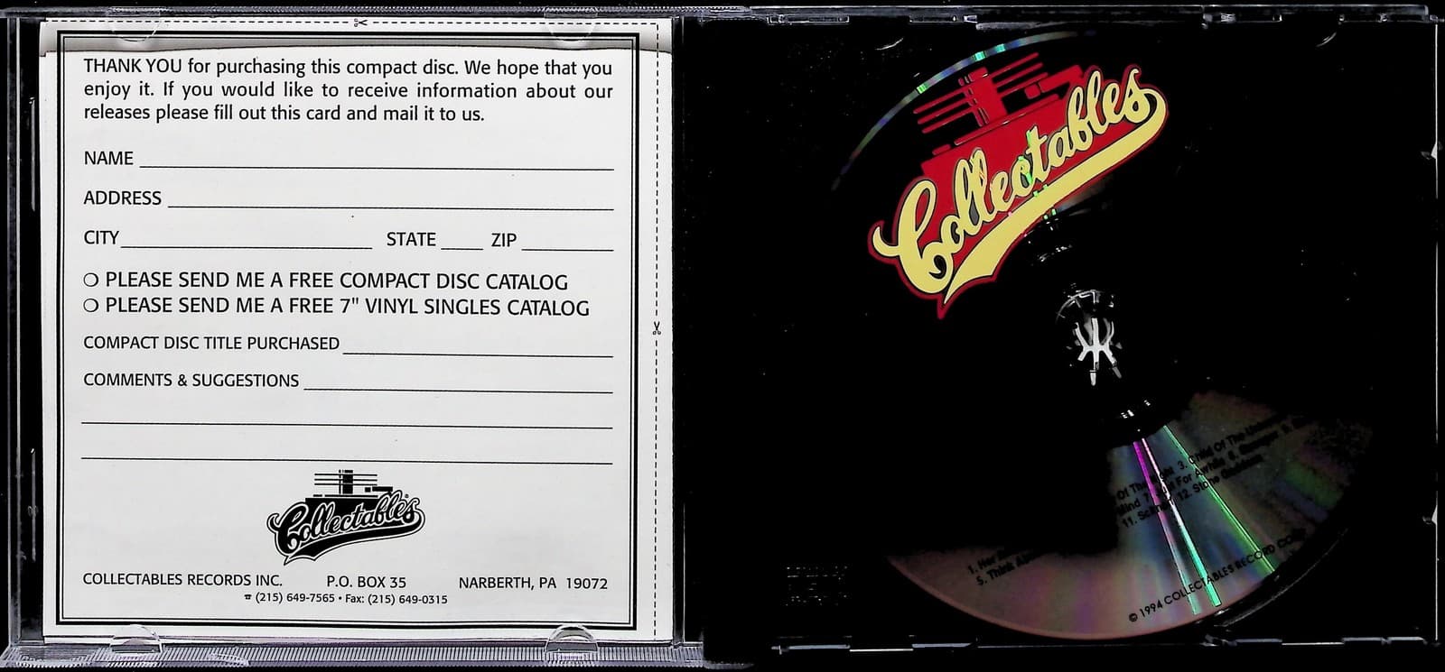 Vintage The Frantics CD Relax Your Mind 1994 Psychedelic Rock Collectables - Thumbnail 3