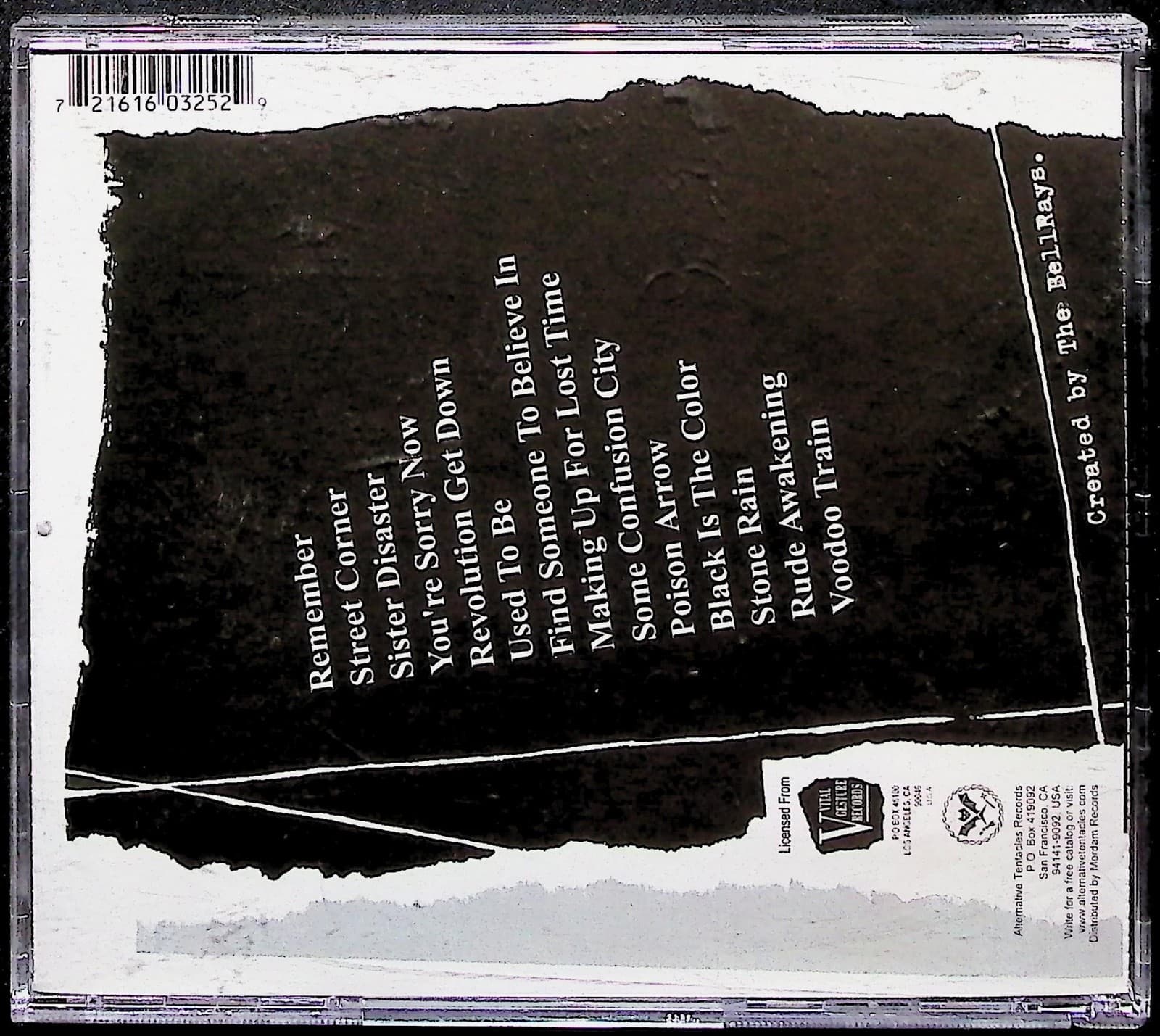 Vintage 2004 The BellRays CD The Red White & Black Album Garage Punk Rock Soul - Thumbnail 4