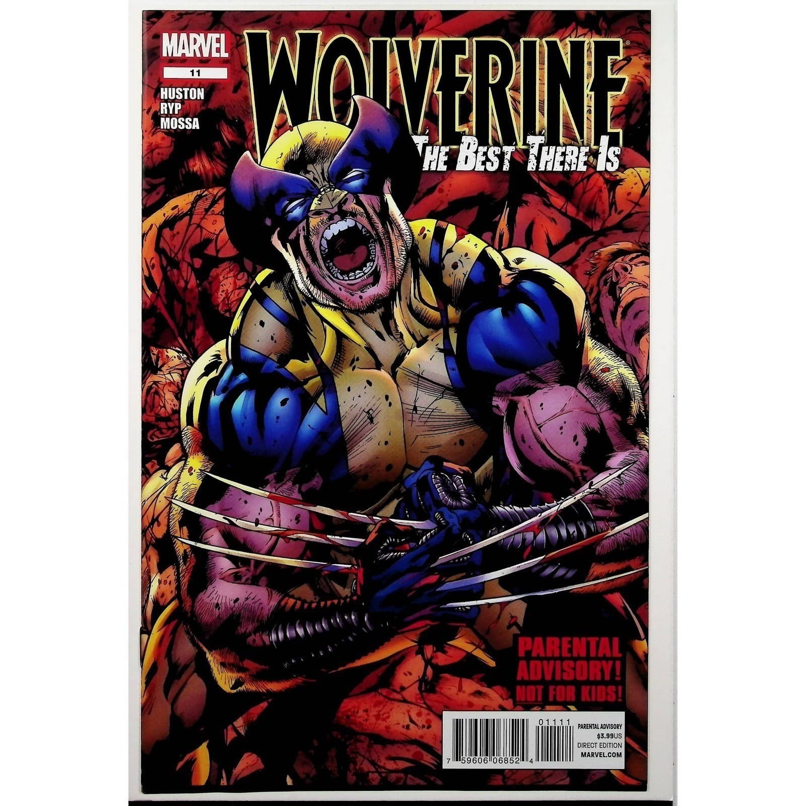 Uncanny X-Men #234 539 Wolverine 148 11 3 Marc Silvestri 5x Marvel Comic Lot - Thumbnail 4