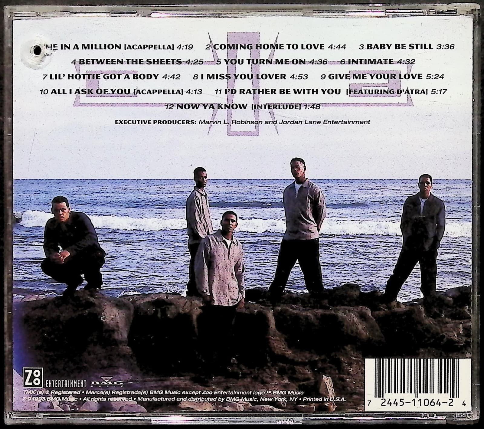 Vintage Coming Of Age CD Self Titled Album 1993 R&B New Jack Swing Music Zoo BMG - Thumbnail 2