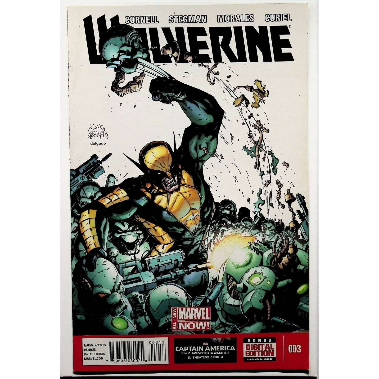 Uncanny X-Men #234 539 Wolverine 148 11 3 Marc Silvestri 5x Marvel Comic Lot - Thumbnail 5