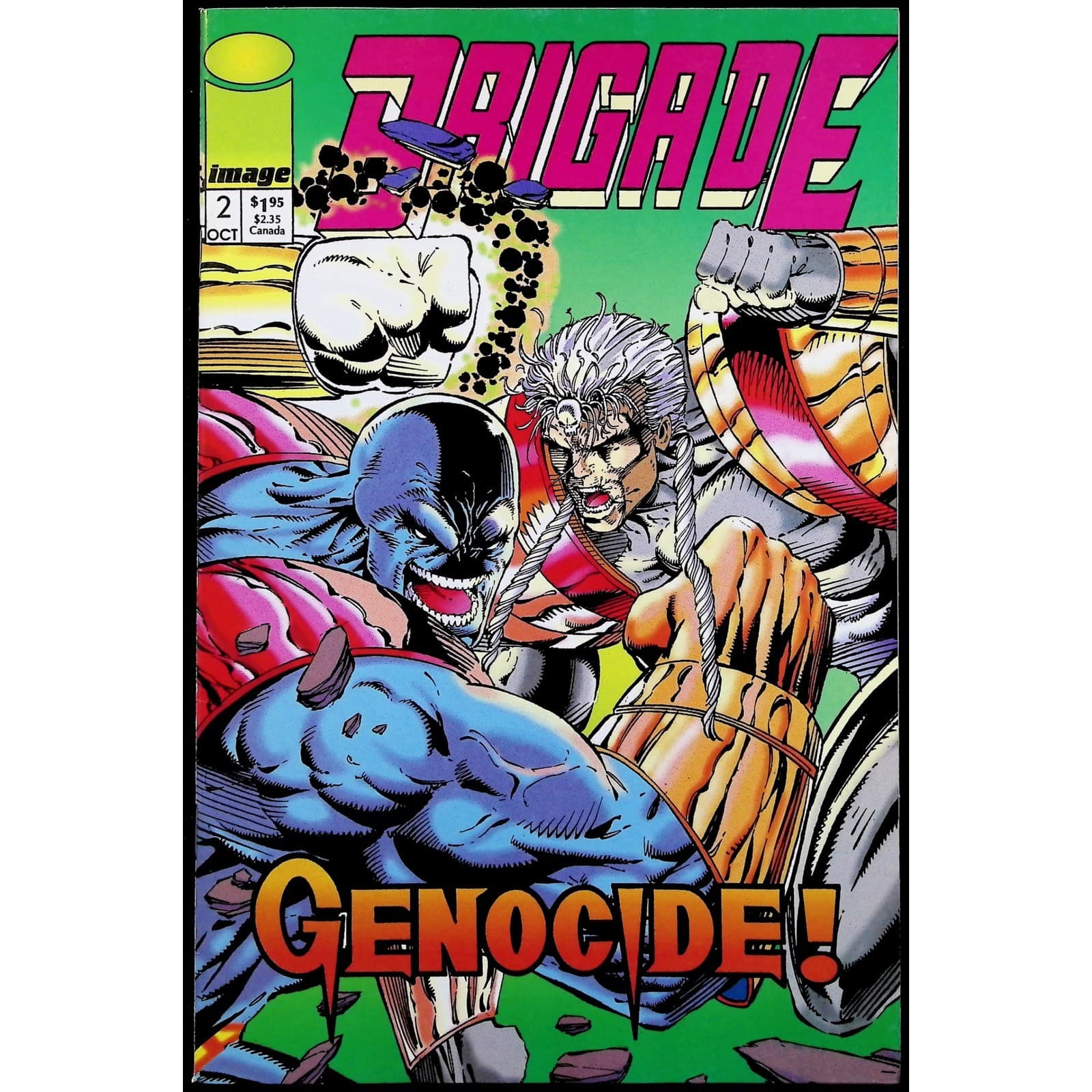 Brigade #0 1 2 5 Image Comics 1993 Rob Liefeld Comic Lot 4x Comic Lot - Thumbnail 4