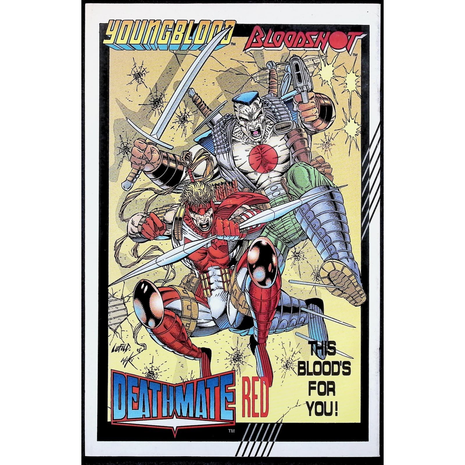 Brigade #0 1 2 5 Image Comics 1993 Rob Liefeld Comic Lot 4x Comic Lot - Thumbnail 6