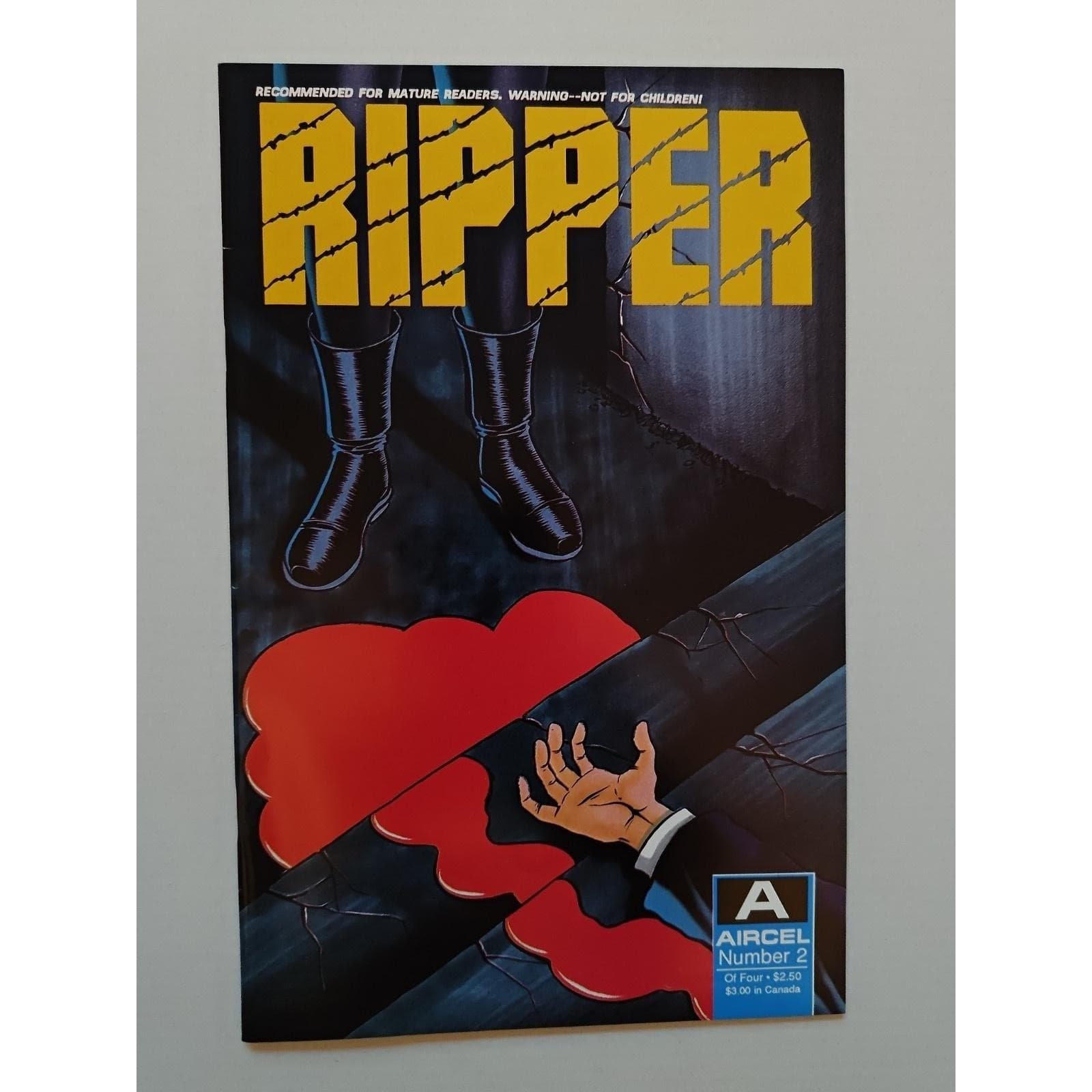 Ripper #1-6 Complete Set Eclipse Comics 1989 Horror Indie 6x Comic Lot - Thumbnail 3