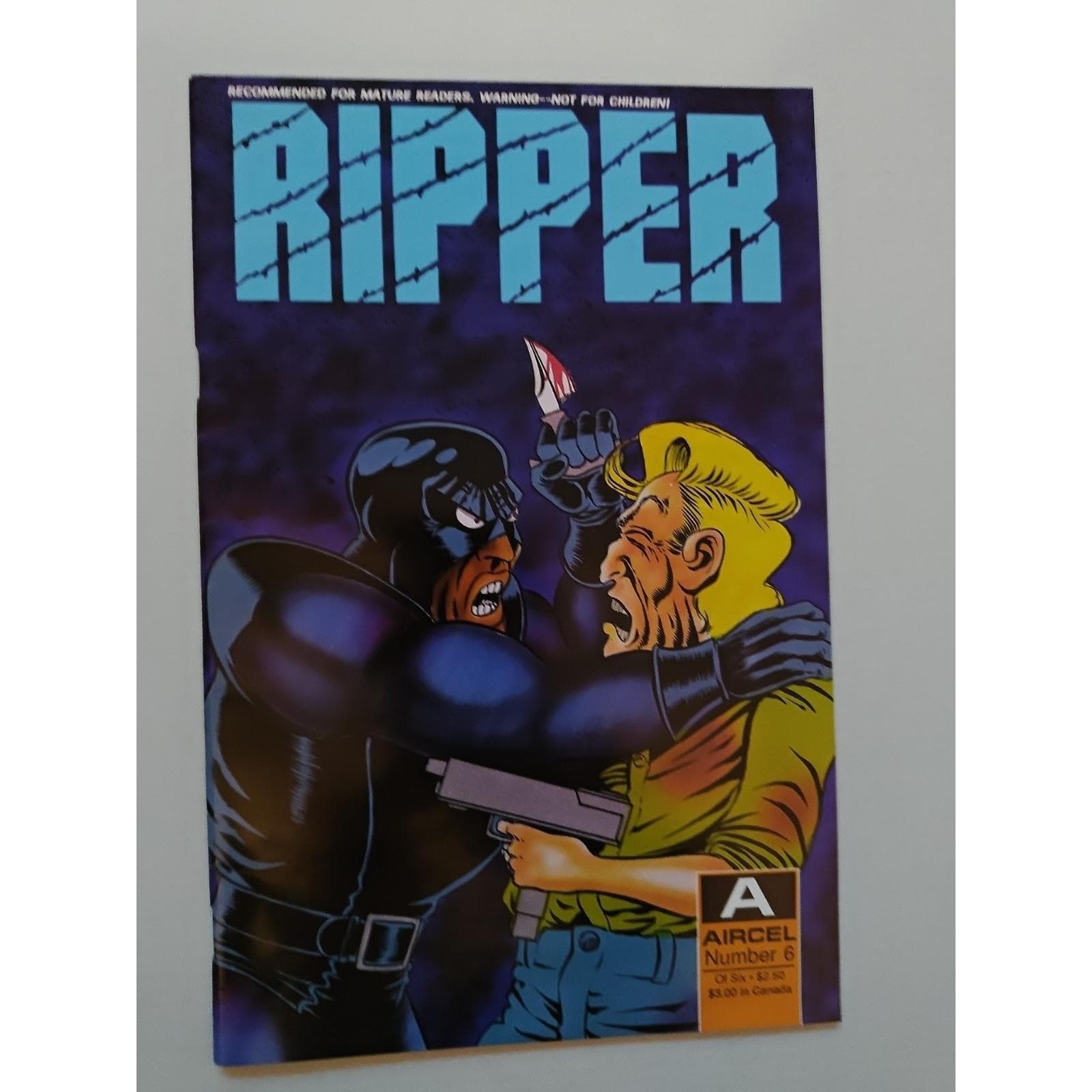Ripper #1-6 Complete Set Eclipse Comics 1989 Horror Indie 6x Comic Lot - Thumbnail 7