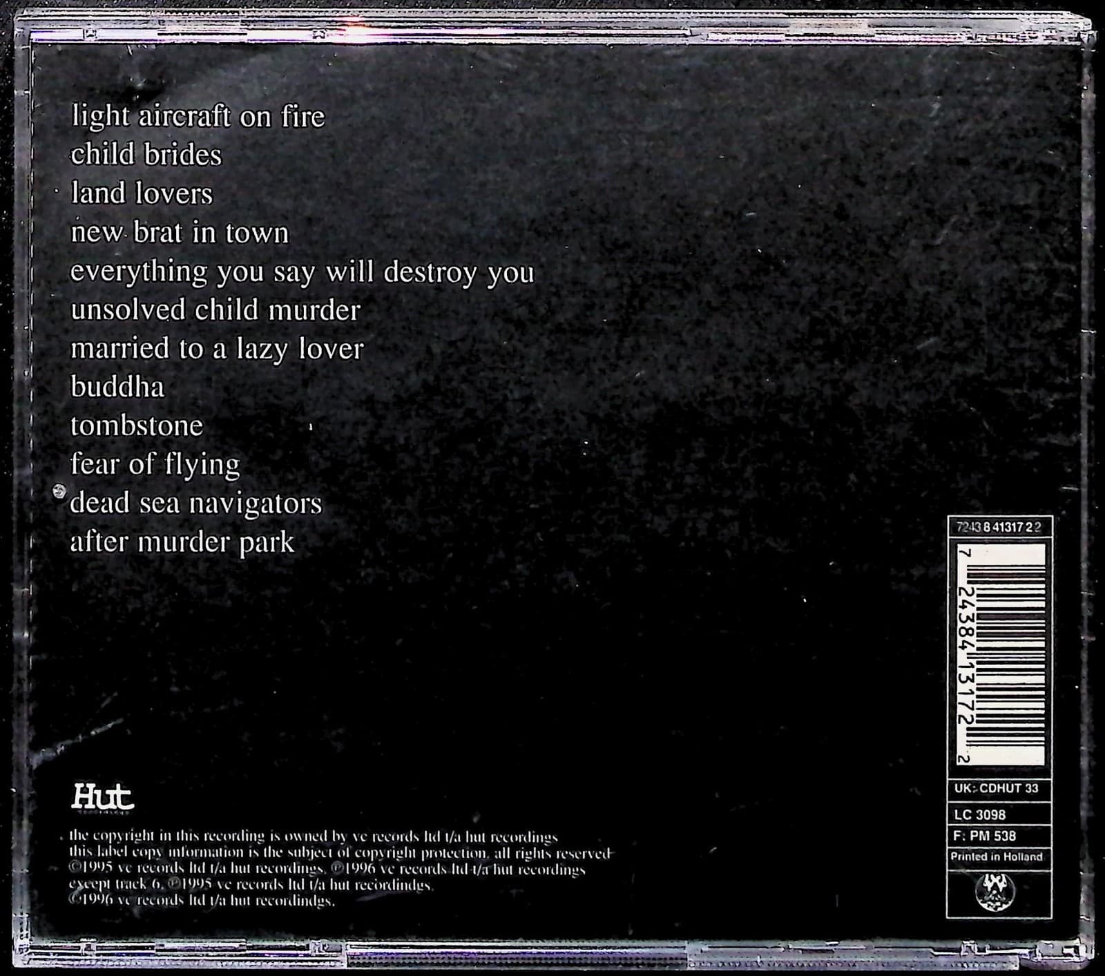 The Auteurs CD After Murder Park 1996 Album Alternative Rock Britpop Din Holland - Thumbnail 5