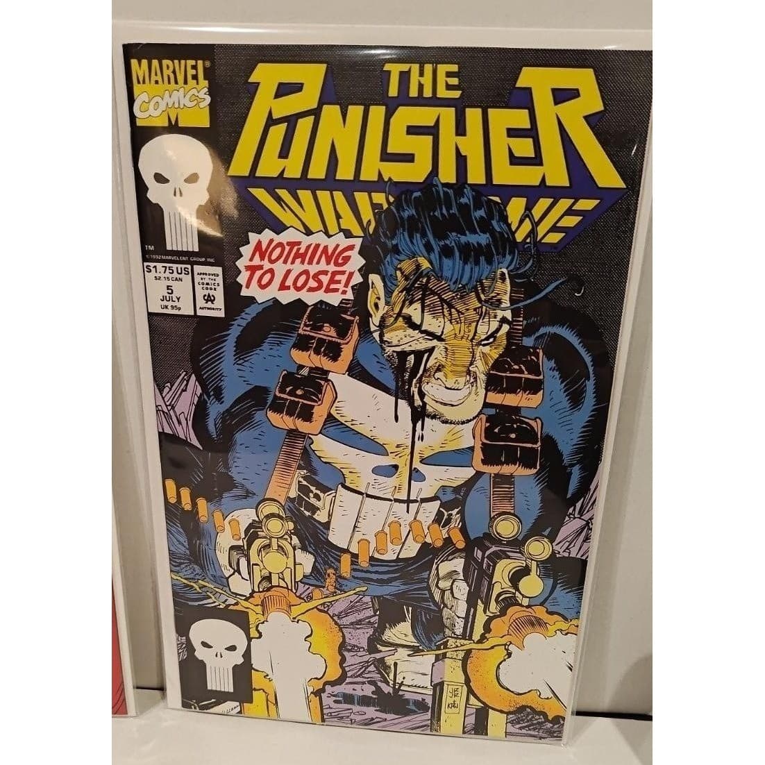 Punisher War Zone #3-5 Lot Marvel 1992 Dixon Romita Janson VF+ Key Issues - Thumbnail 3