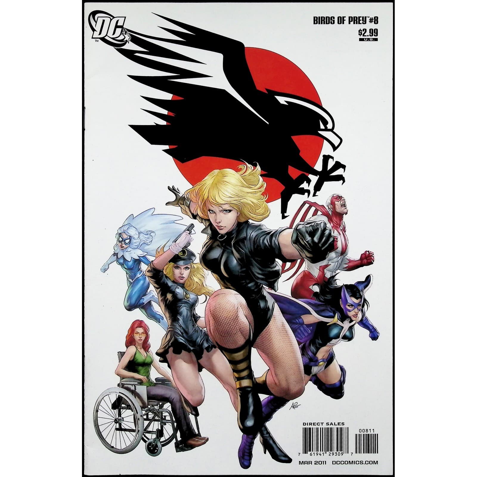 Birds of Prey #8 9 DC Comics 2011 Gail Simone Comic Lot 2x Comic Lot - Thumbnail 2
