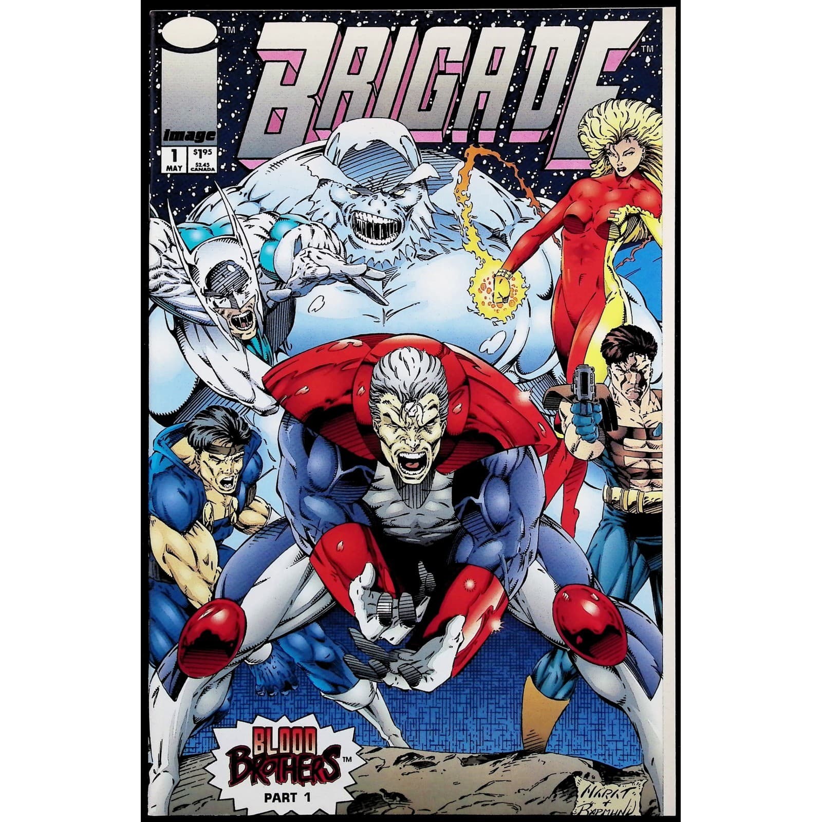 Brigade #0 1 2 5 Image Comics 1993 Rob Liefeld Comic Lot 4x Comic Lot - Thumbnail 3