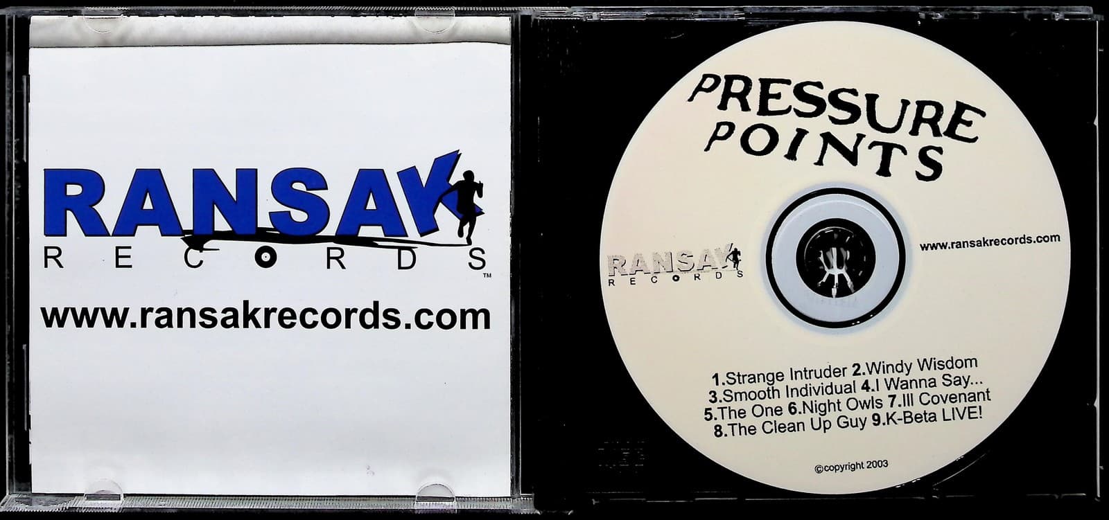 Various Artists CD Pressure Points 2003 Hansa Records Hip Hop Rap Album Music - Thumbnail 3