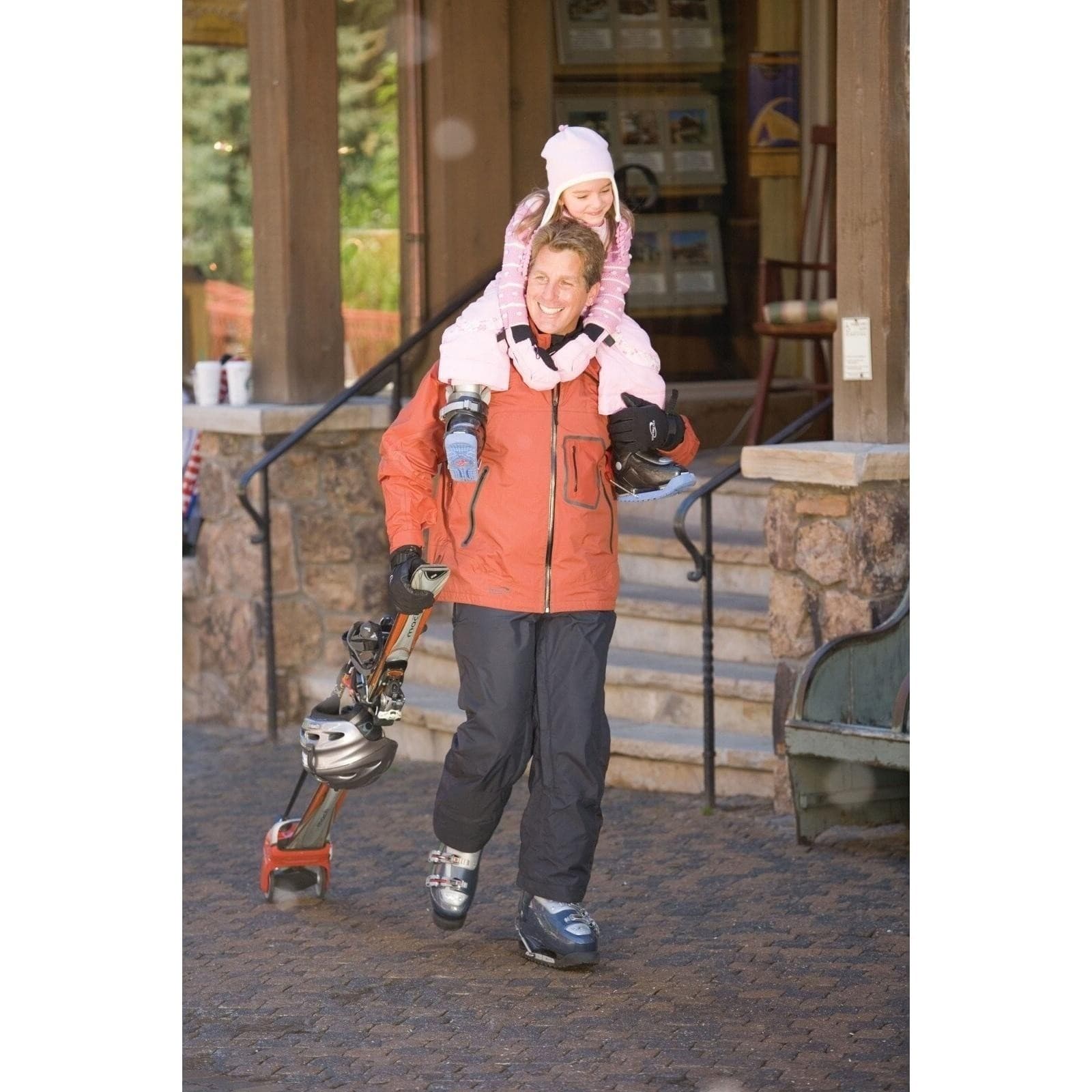 NIB Walk-EZ Ski-Shuttle Rolling Ski & Pole Carrier | Hard-to-Find Ski Transport - Thumbnail 2