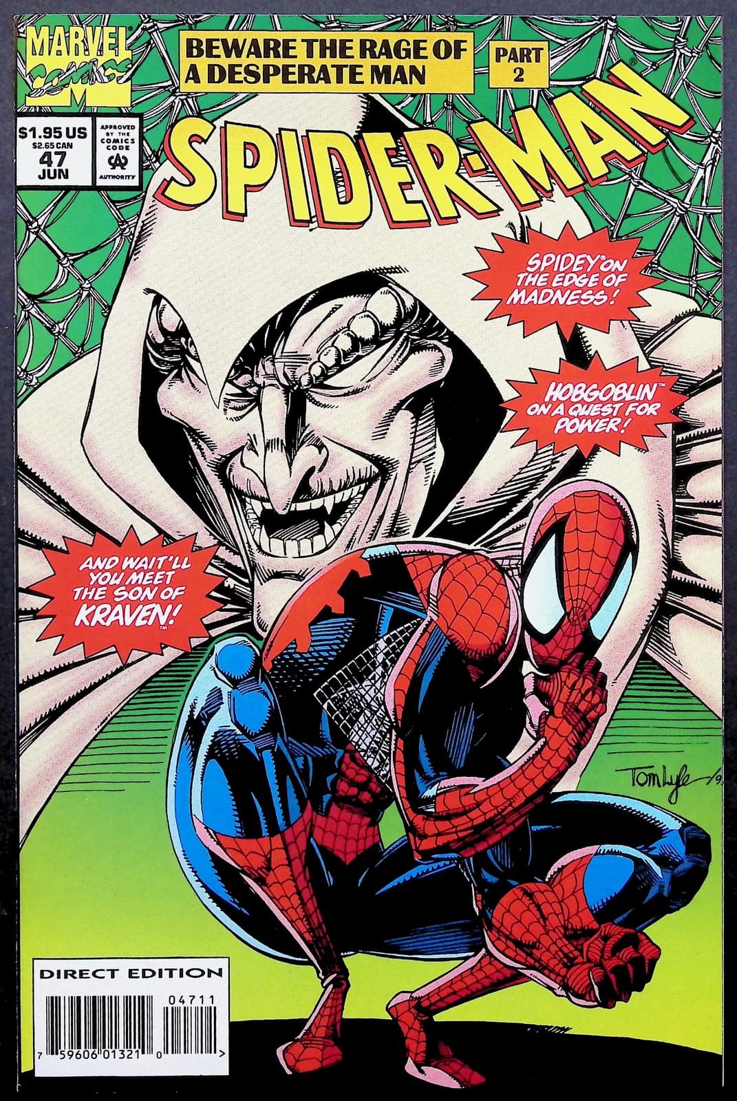 Spider-Man 6 Issue Comic Lot Marvel Tales X-Force Spectacular Spider-Man - Thumbnail 3