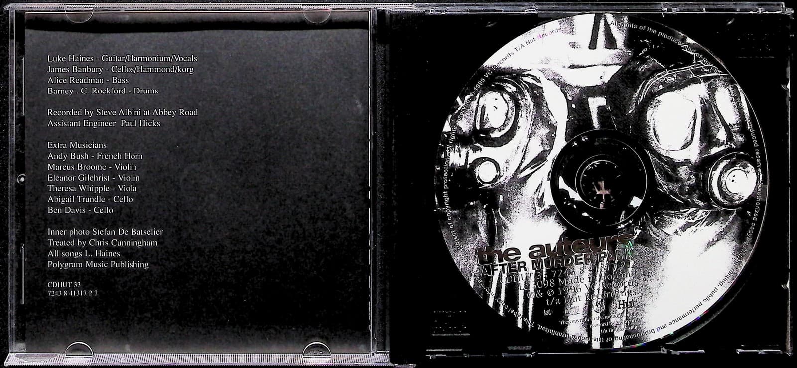 The Auteurs CD After Murder Park 1996 Album Alternative Rock Britpop Din Holland - Thumbnail 4
