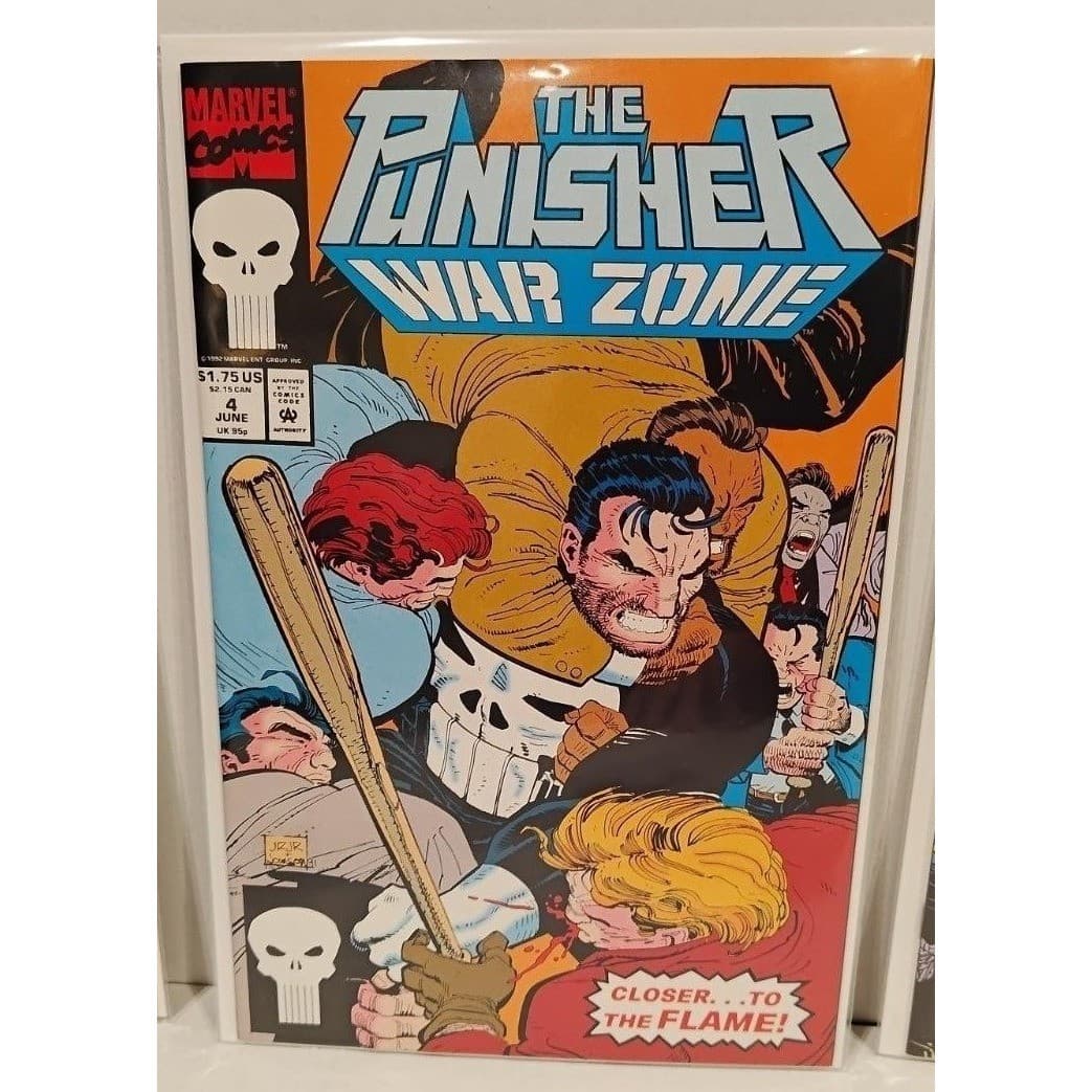 Punisher War Zone #3-5 Lot Marvel 1992 Dixon Romita Janson VF+ Key Issues - Thumbnail 2