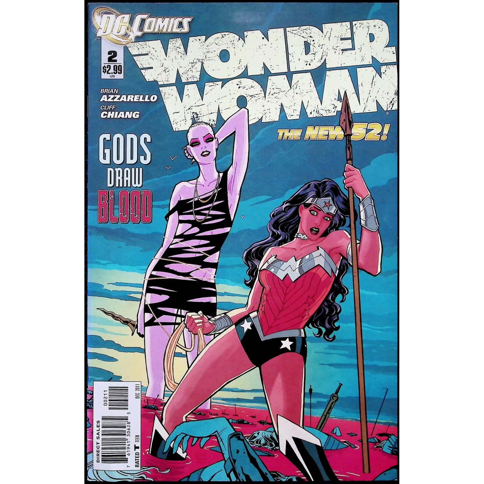 Wonder Woman #2 3 46 83 225 605 DC Comics Comic Lot Newsstand 6x Comic Lot - Thumbnail 6