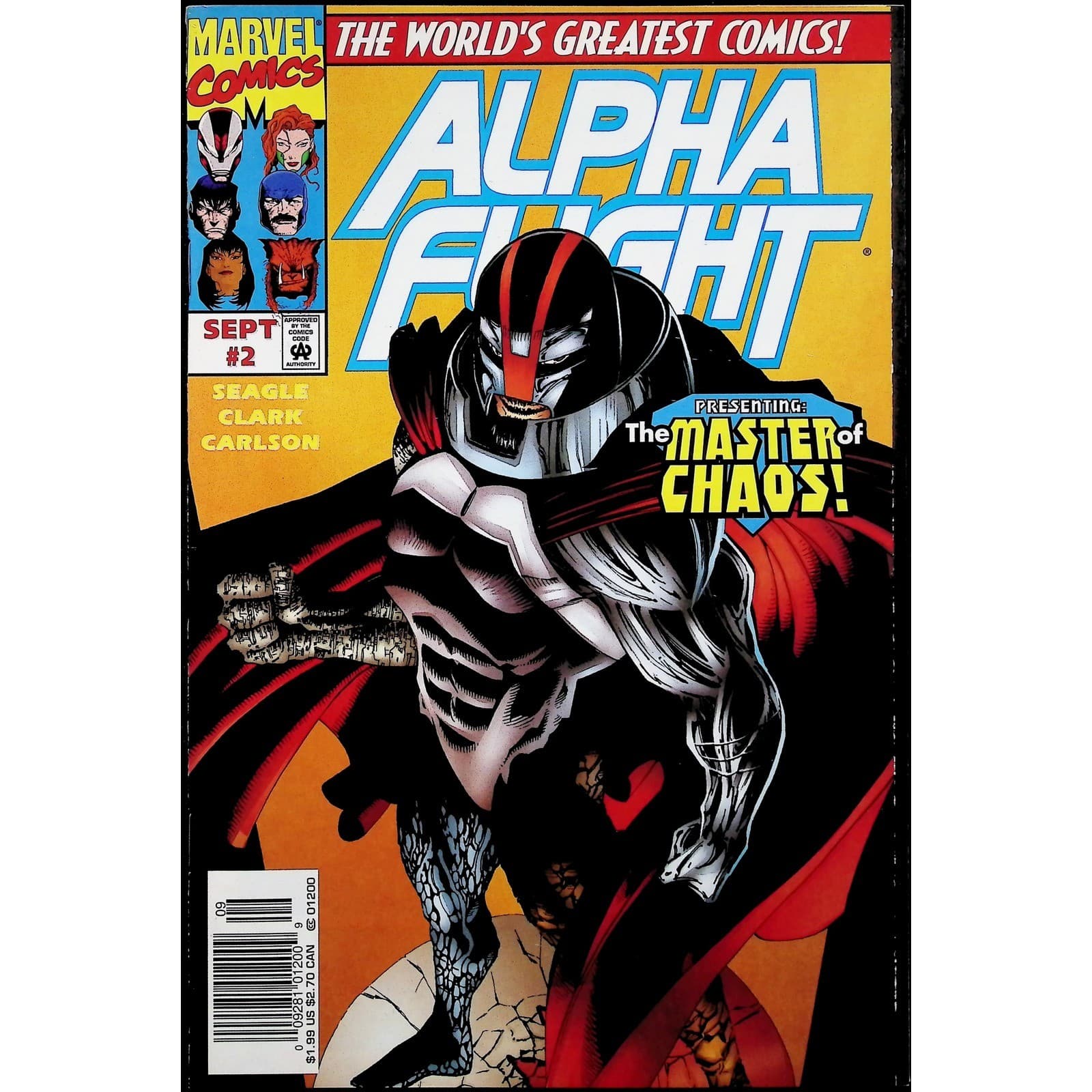Alpha Flight #1 2 5 Marvel Comics 1997 Newsstand Comic Lot 3x Comic Lot - Thumbnail 3