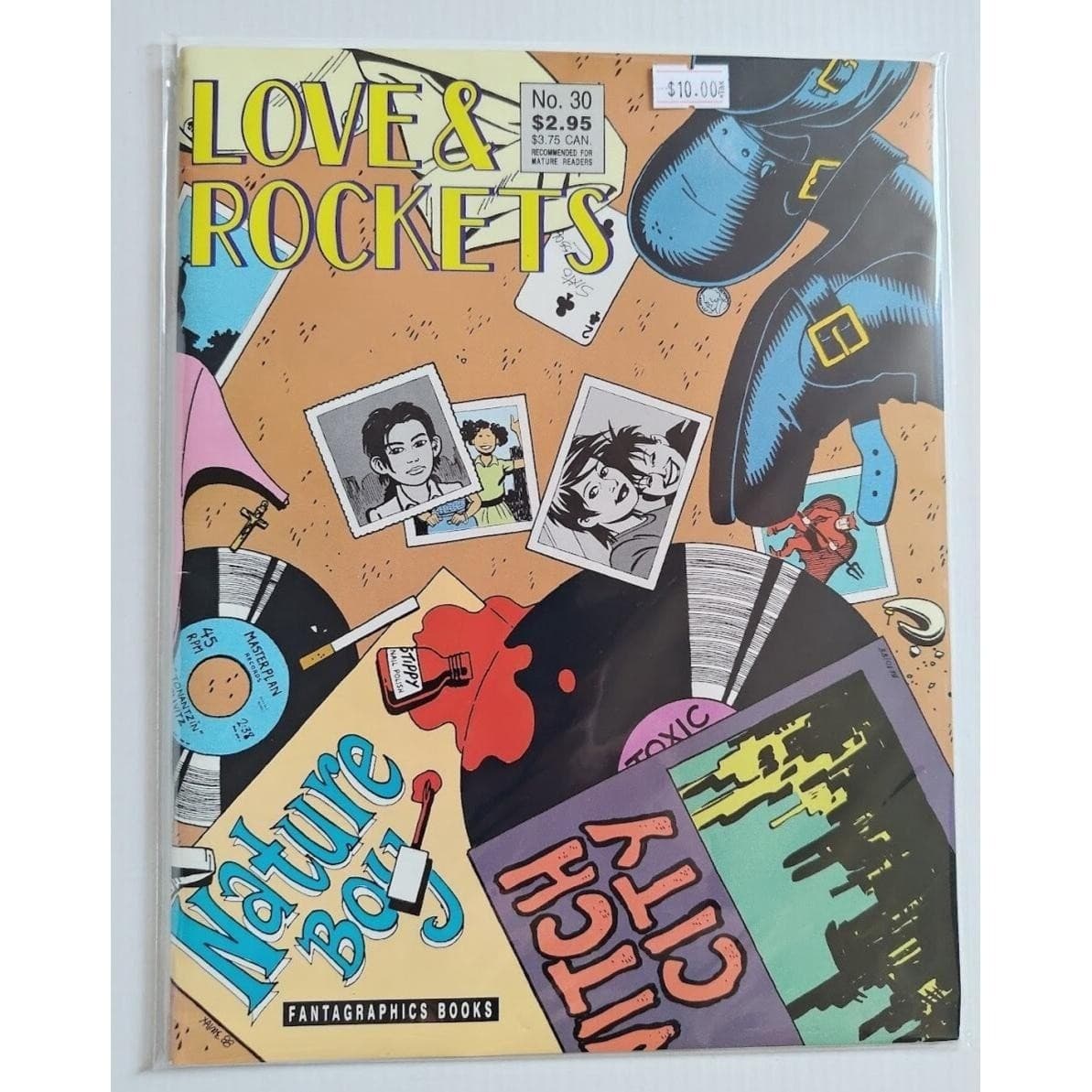 Love & Rockets #30 Fantagraphics 1989 Nature Boy Witch City Hernandez Bros Indie - Thumbnail 2