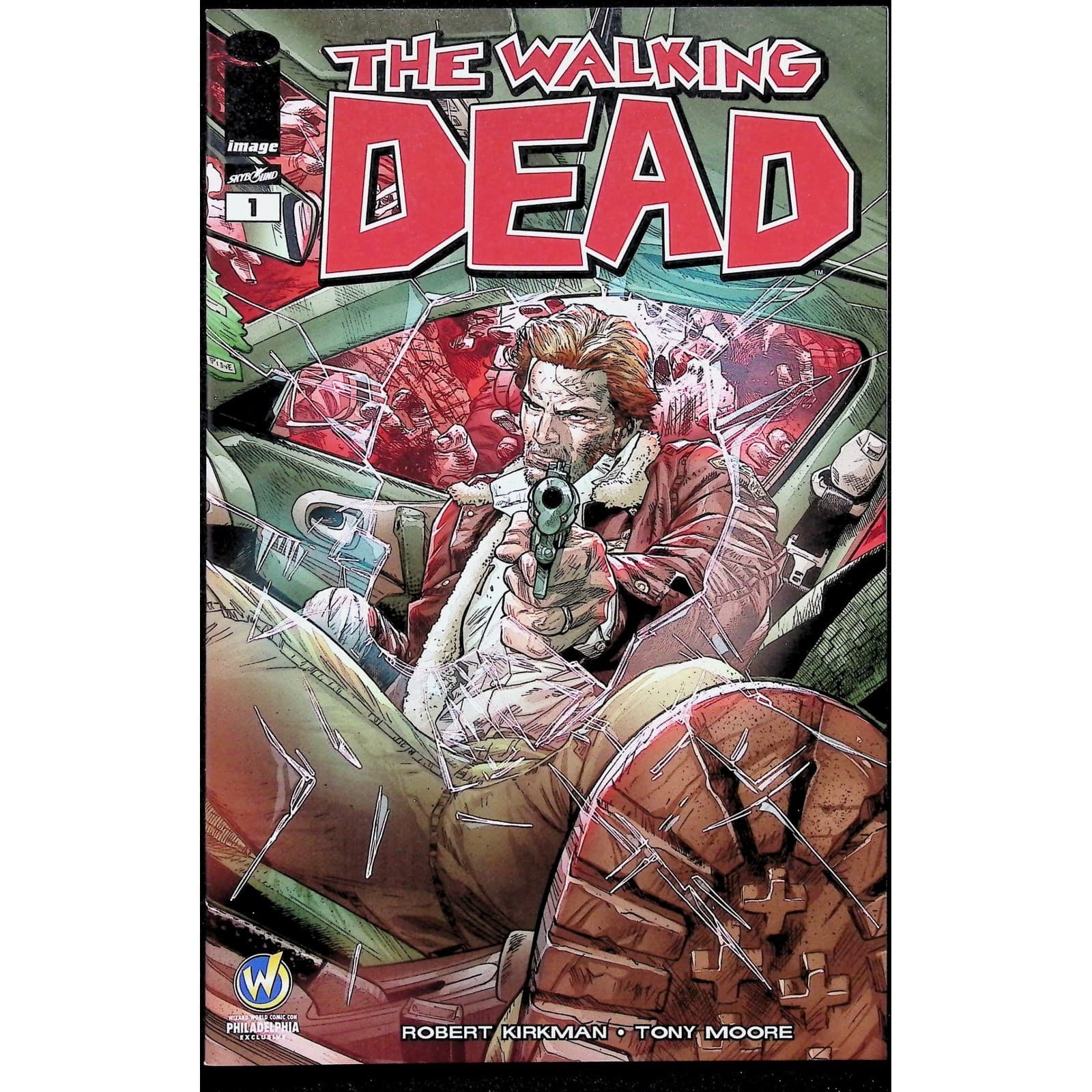 Image Comics 3x Comic Book Lot The Walking Dead #1 132 Wizard World Loot Crate - Thumbnail 2