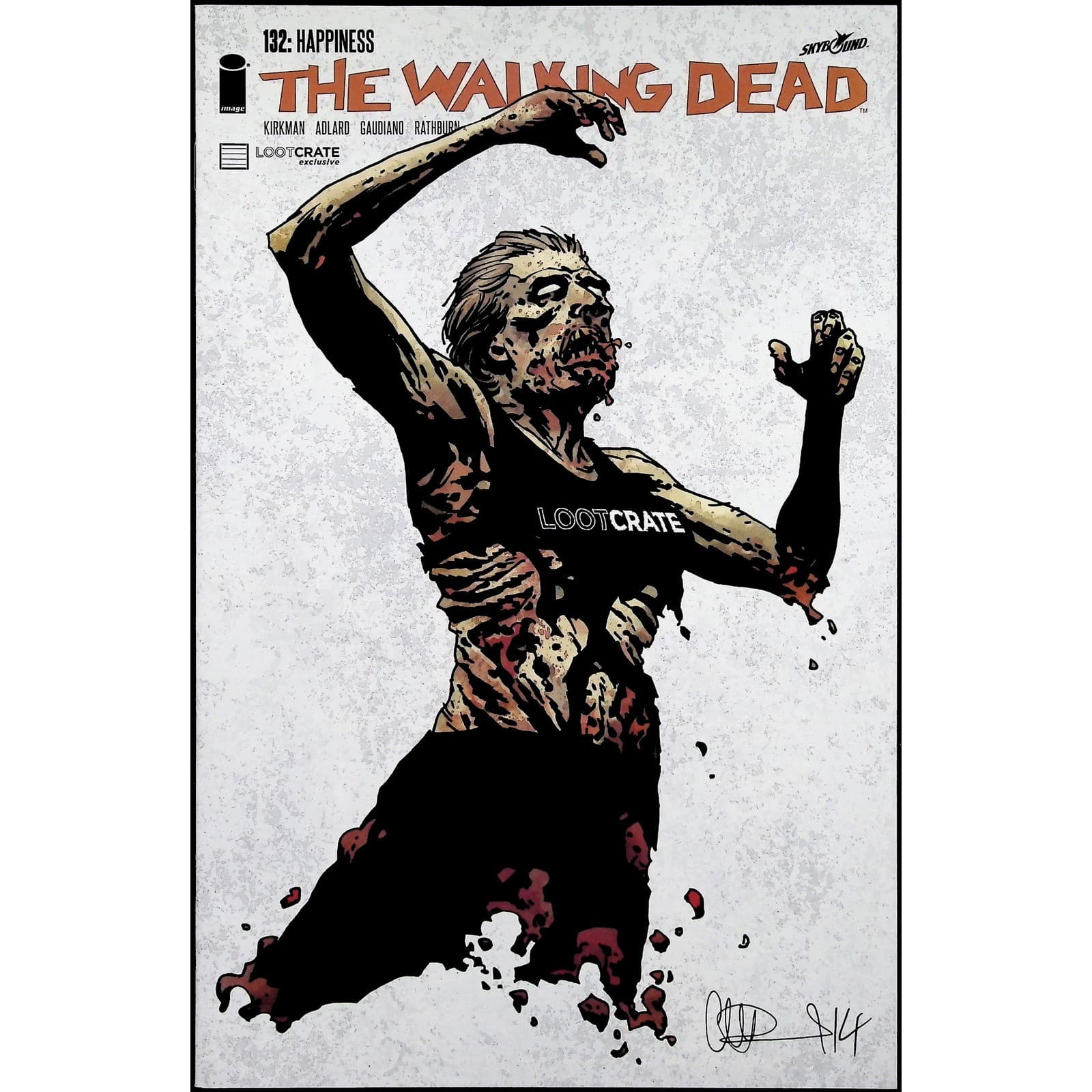Image Comics 3x Comic Book Lot The Walking Dead #1 132 Wizard World Loot Crate - Thumbnail 4