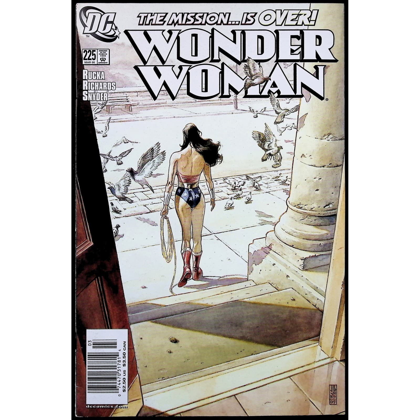 Wonder Woman #2 3 46 83 225 605 DC Comics Comic Lot Newsstand 6x Comic Lot - Thumbnail 2