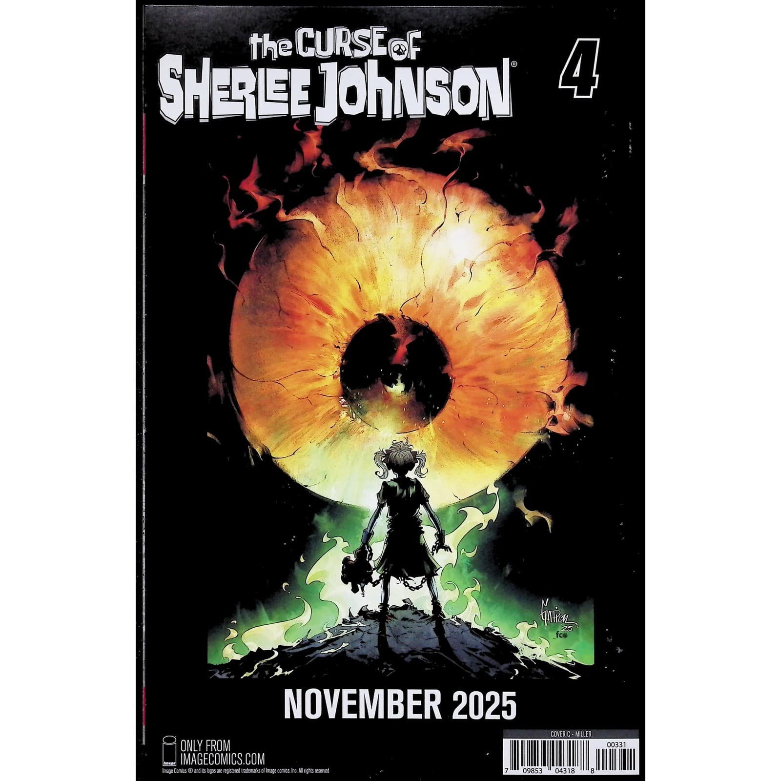 Image Comics Curse of Sheerlee Johnson #3 1st app of new Hellspawn Frank Miller - Thumbnail 2