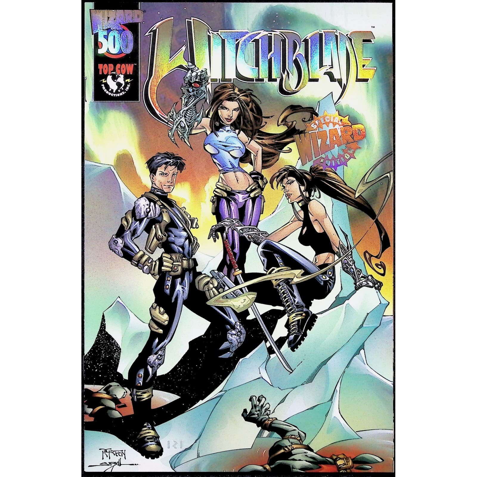 Witchblade Tales Tomoe Gallery Wizard 500 Image Top Cow Comic Lot 4x Comic Lot - Thumbnail 4