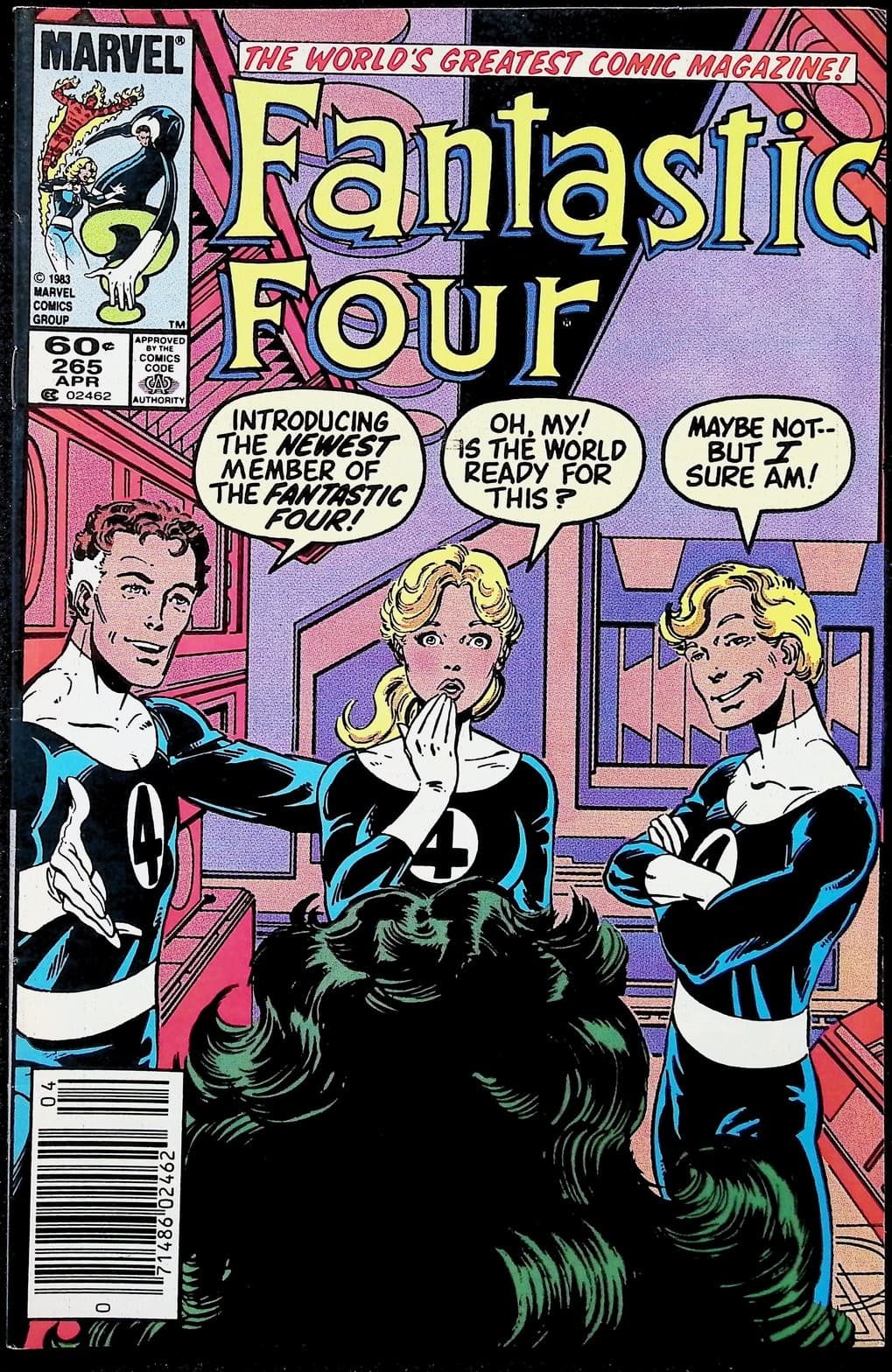 Fantastic Four 4X Comic Lot #263 264 265 266 Newsstand Marvel - Thumbnail 4