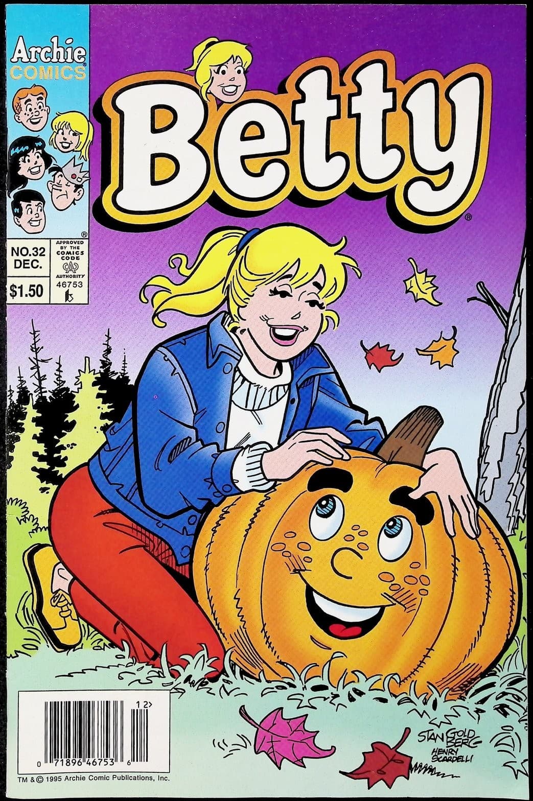 Betty #32 Newsstand Archie comic book 1995