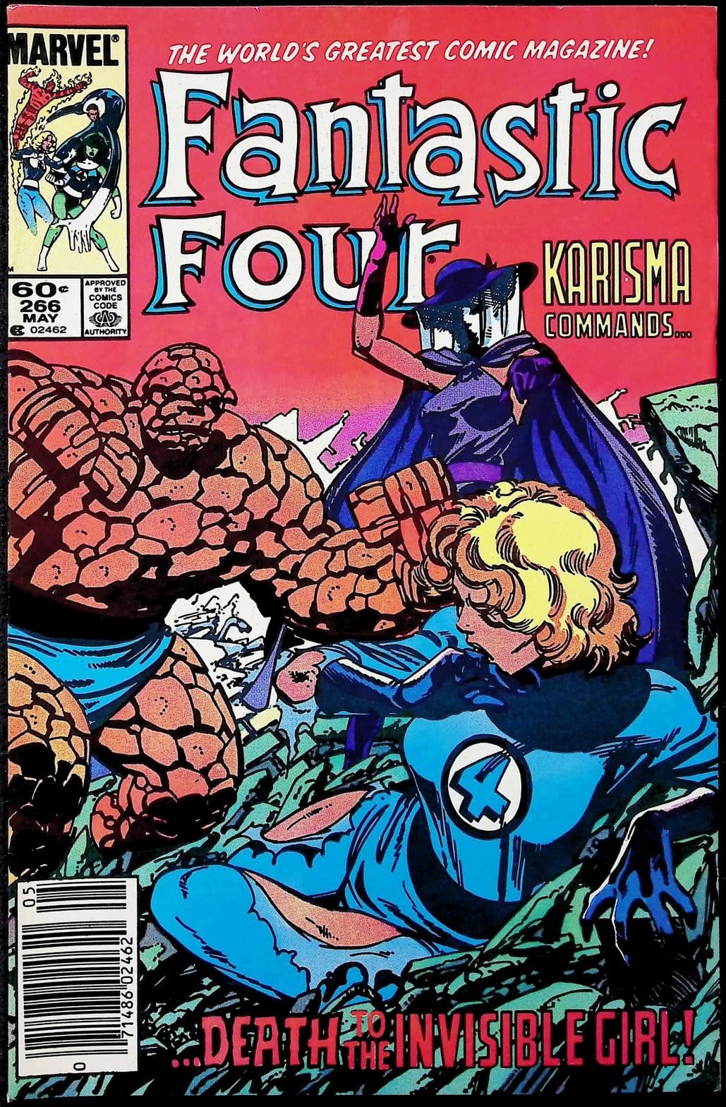 Fantastic Four 4X Comic Lot #263 264 265 266 Newsstand Marvel - Thumbnail 8