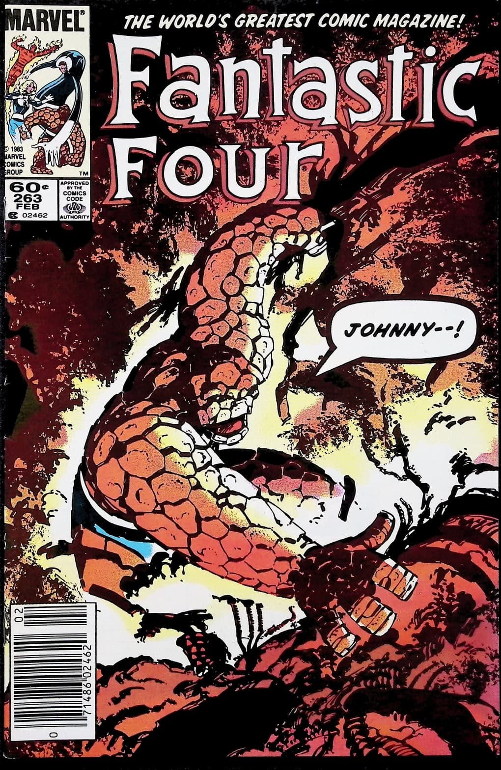 Fantastic Four 4X Comic Lot #263 264 265 266 Newsstand Marvel - Thumbnail 6