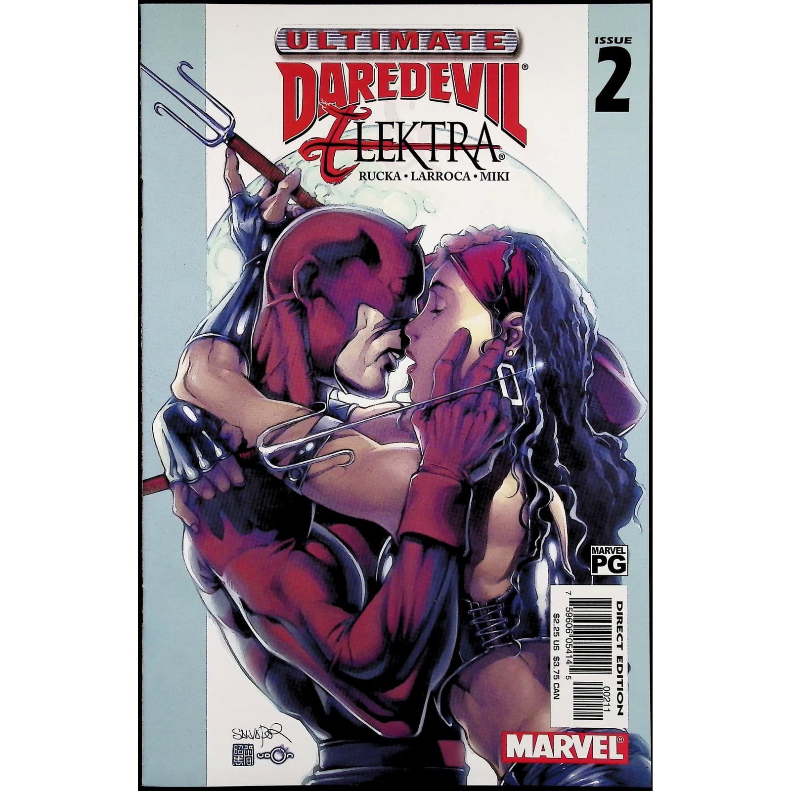 Marvel Comic Lot Ultimate Daredevil & Elektra #2-4 Greg Rucka Salvador Larroca - Thumbnail 4