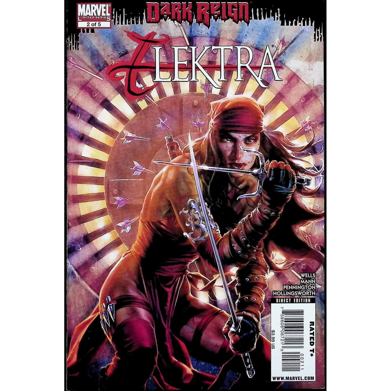 Marvel Comic Book Lot Elektra Dark Reign 1-5 & Assassin 1 # 6x Comic Lot - Thumbnail 10