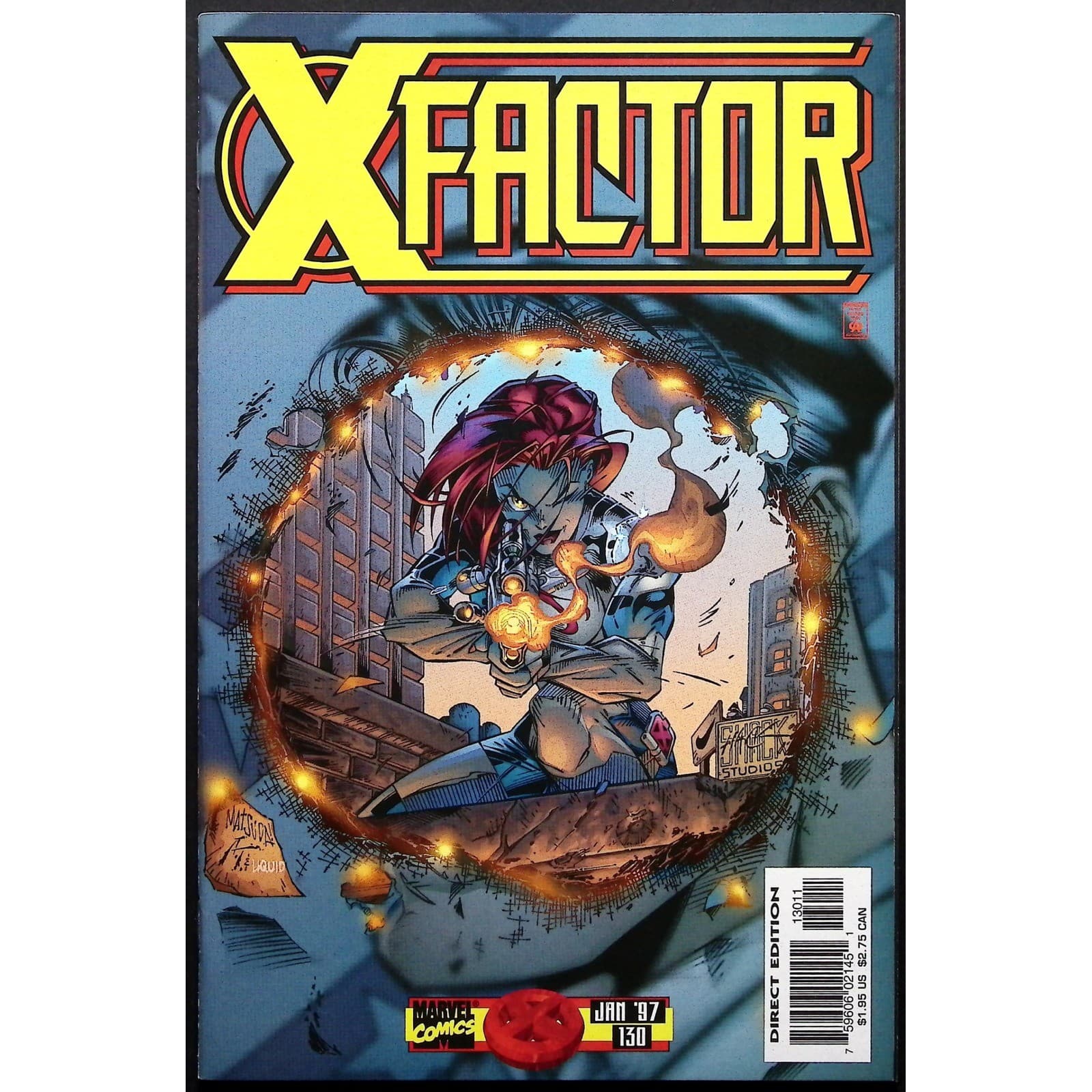 Marvel Comic Book X Factor 9x Lot 113, 114, 118, 120, 124, 125, 127, 129, 130 VF - Thumbnail 9