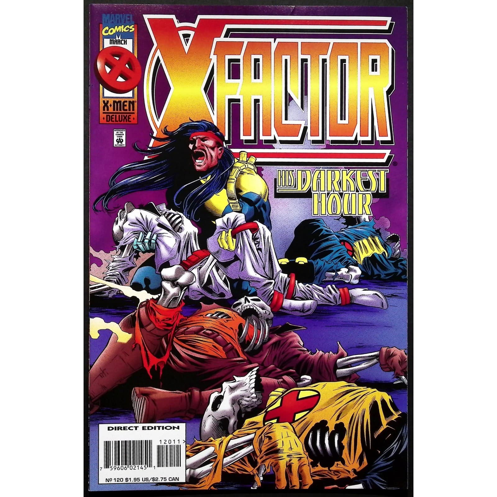 Marvel Comic Book X Factor 9x Lot 113, 114, 118, 120, 124, 125, 127, 129, 130 VF - Thumbnail 7