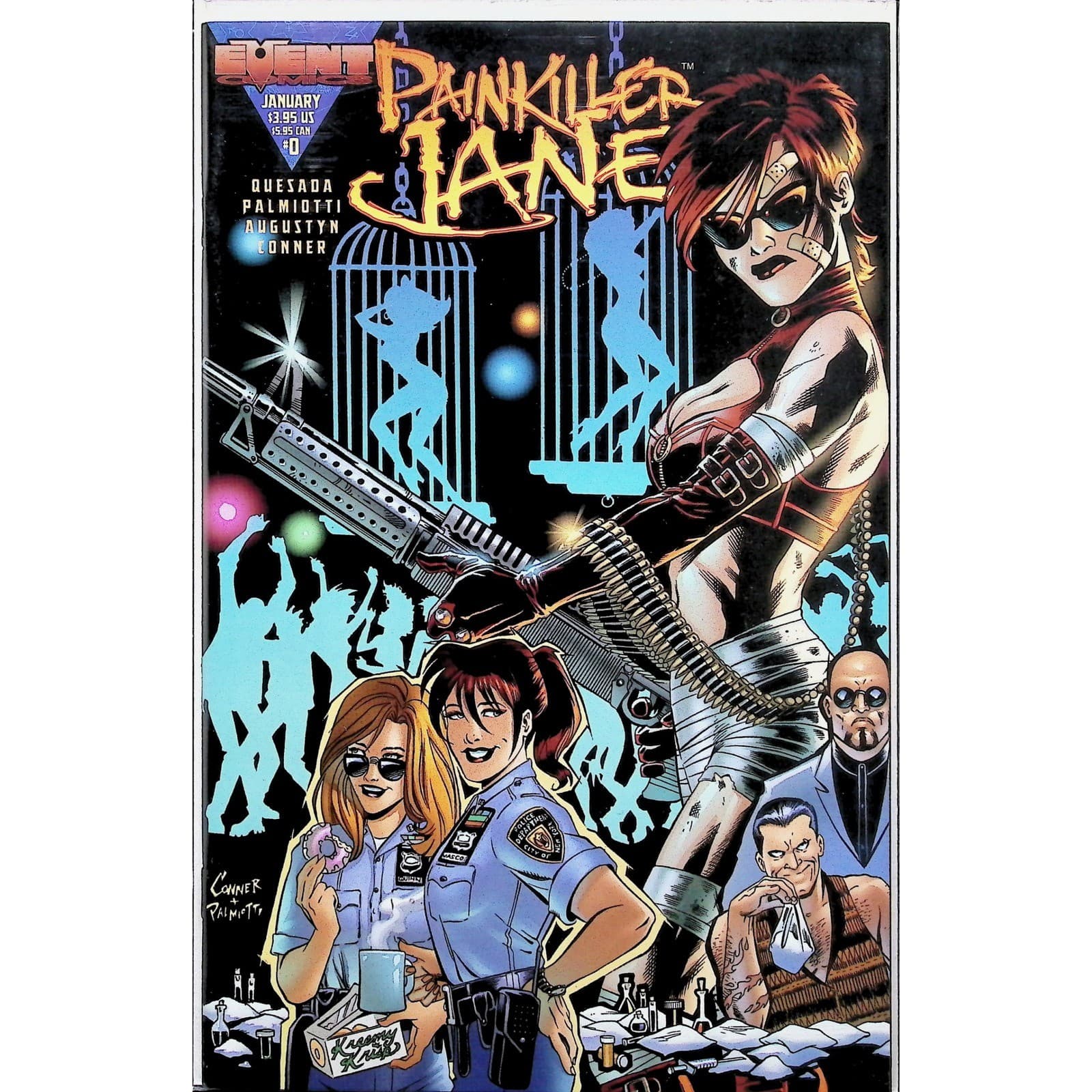 Painkiller Jane #0 Dynamic Forces Exclusive Amanda Conner Cover w/ COA Event
