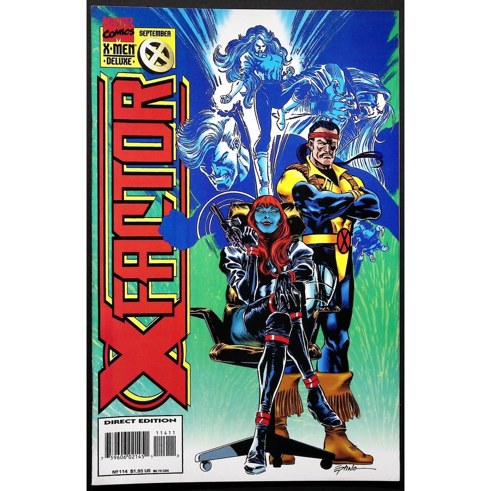 Marvel Comic Book X Factor 9x Lot 113, 114, 118, 120, 124, 125, 127, 129, 130 VF - Thumbnail 3