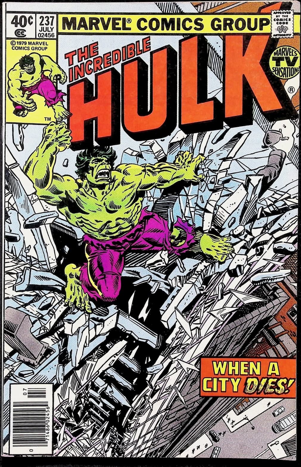 Incredible Hulk 2X Comic Lot #220 237 Newsstand Bronze Age Marvel - Thumbnail 4